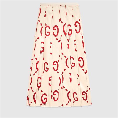 fake gucci skirt|gucci swan skirt.